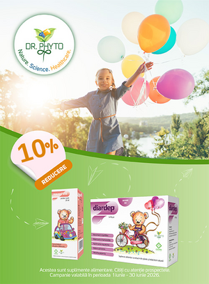 Promotie cu 10% reducere la Dr Phyto