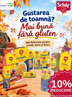 Promotie cu 10% reducere la Dr Schar