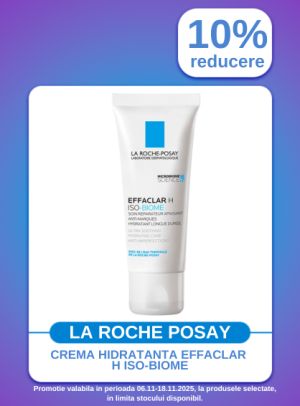 Promotie cu 10% reducere la La Roche Posay Crema hidratanta Effaclar H Iso-Biome