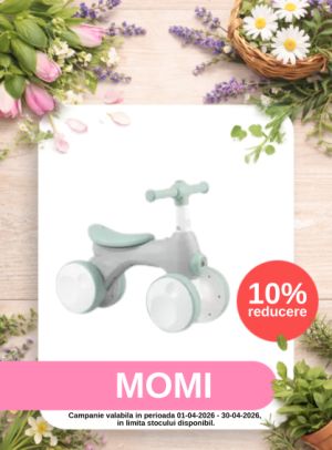 Promotie cu 10% reducere la Momi