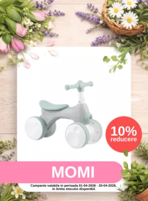 Promotie cu 10% reducere la Momi