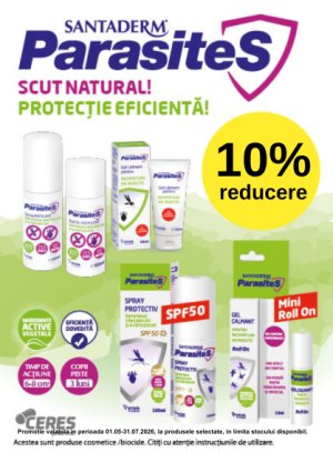 Promotie cu 10% reducere la Parasites