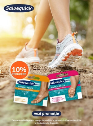 Promotie cu 10% reducere la Salvequick