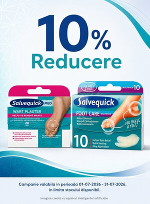 Promotie cu 10% reducere la Salvequick