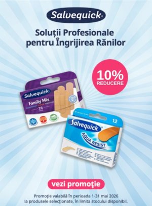 Promotie cu 10% reducere la Salvequick