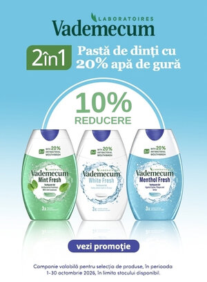 Promotie cu 10% reducere la Vademecum