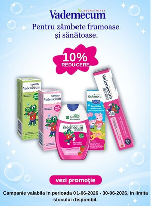 Promotie cu 10% reducere la Vademecum