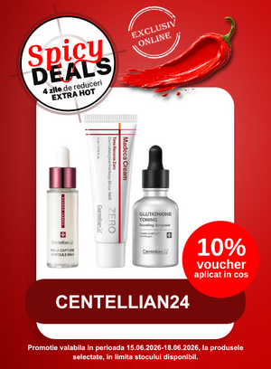 Promotie cu 10% voucher aplicat in cos la Centellian24 - Spicy Deals