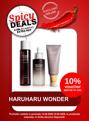 Promotie cu 10% voucher aplicat in cos la Haruharu Wonder - Spicy Deals