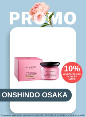 Promotie cu 10% voucher aplicat in cos la Onshindo Osaka