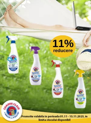 Promotie cu 11% reducere la Chante Clair
