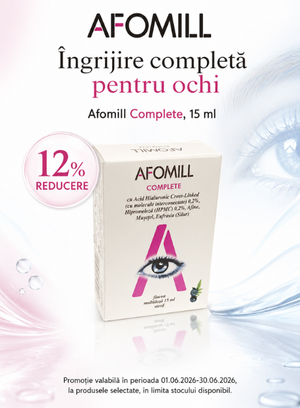 Promotie cu 12% reducere la Afomill