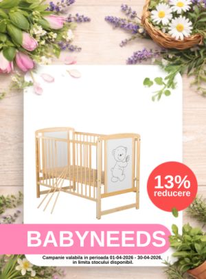 Promotie cu 13% reducere la Babyneeds