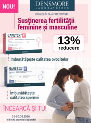 Promotie cu 13% reducere la Densmore