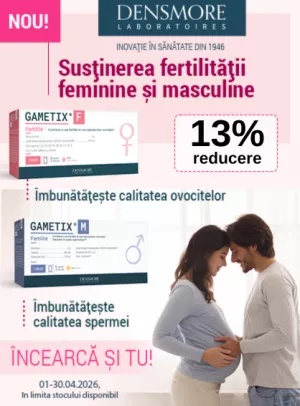 Promotie cu 13% reducere la Densmore