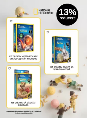 Promotie cu 13% reducere la National Geographic