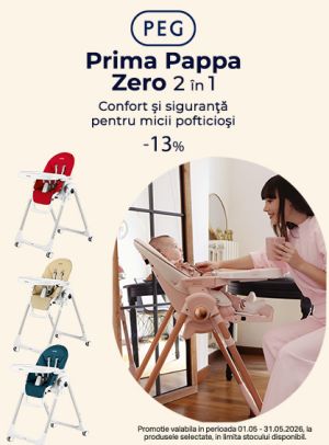 Promotie cu 13% reducere la Peg Perego Scaune de Masa