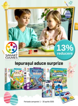 Promotie cu 13% reducere la Smart Games