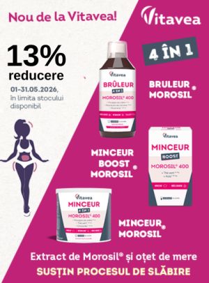 Promotie cu 13% reducere la Vitavea
