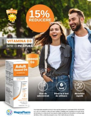 Promotie cu 15% reducere la Adult Guard