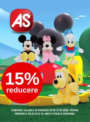 Promotie cu 15% reducere la As