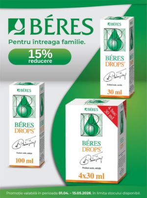 Promotie cu 15% reducere la Beres