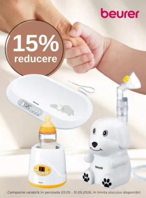 Promotie cu 15% reducere la Beurer