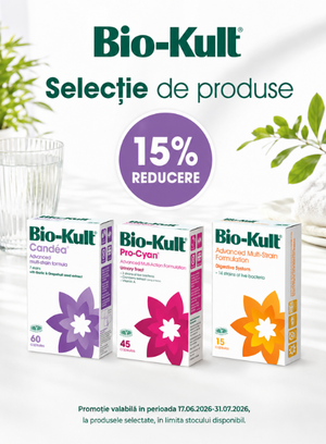 Promotie cu 15% reducere la Bio-Kult