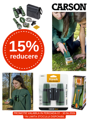 Promotie cu 15% reducere la Carson