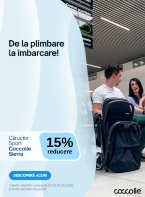 Promotie cu 15% reducere la COCCOLLE Carucior Sierra