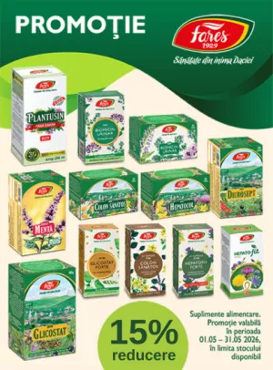 Promotie cu 15% reducere la Fares