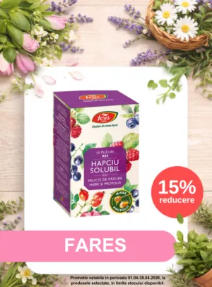 Promotie cu 15% reducere la Fares