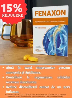 Promotie cu 15% reducere la Fenaxon