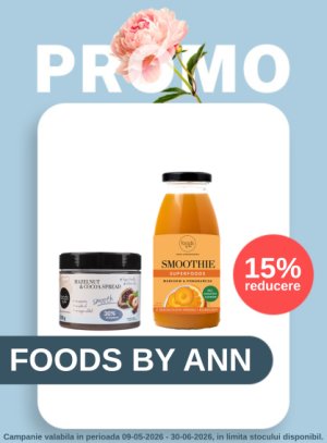 Promotie cu 15% reducere la Foods by Ann
