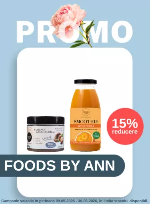 Promotie cu 15% reducere la Foods by Ann