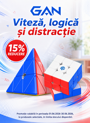Promotie cu 15% reducere la Gan Cub Rubik