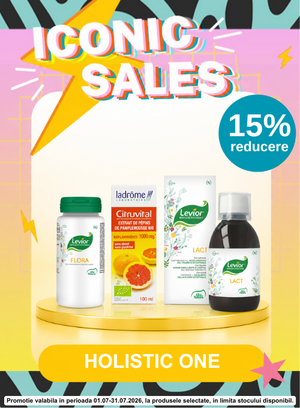Promotie cu 15% reducere la Holistic One - Iconic Sales