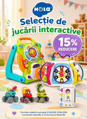 Promotie cu 15% reducere la Jucarii Bebe