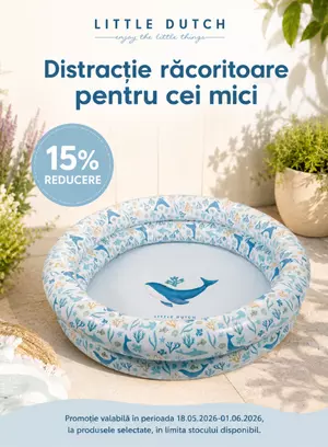 Promotie cu 15% reducere la Little Dutch - Ziua Copilului