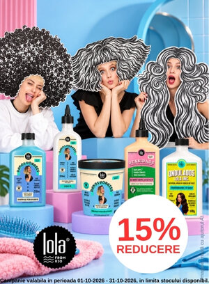 Promotie cu 15% reducere la Lola Cosmetics