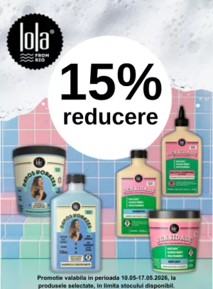 Promotie cu 15% reducere la Lola Cosmetics Zile de Vis
