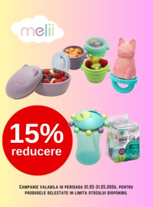 Promotie cu 15% reducere la Melii