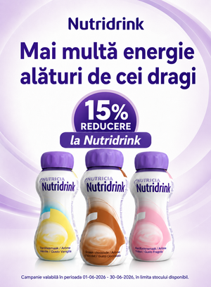 Promotie cu 15% reducere la Nutridrink