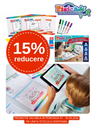 Promotie cu 15% reducere la Pixicade