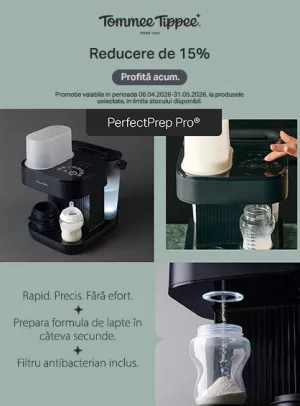 Promotie cu 15% reducere la Tommee Tippee