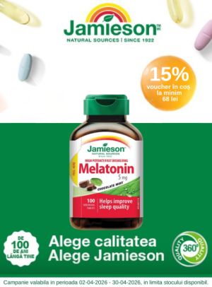 Promotie cu 15% voucher aplicat in cos la Jamieson