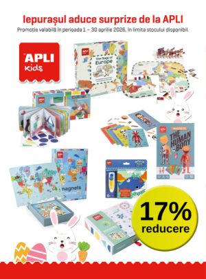 Promotie cu 17% reducere la Apli Kids
