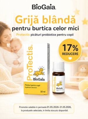 Promotie cu 17% reducere la Protectis Drops