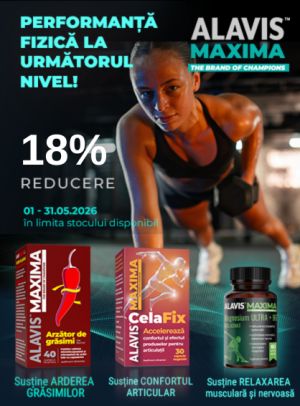 Promotie cu 18% reducere la Alavis Maxima
