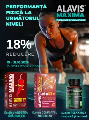 Promotie cu 18% reducere la Alavis Maxima